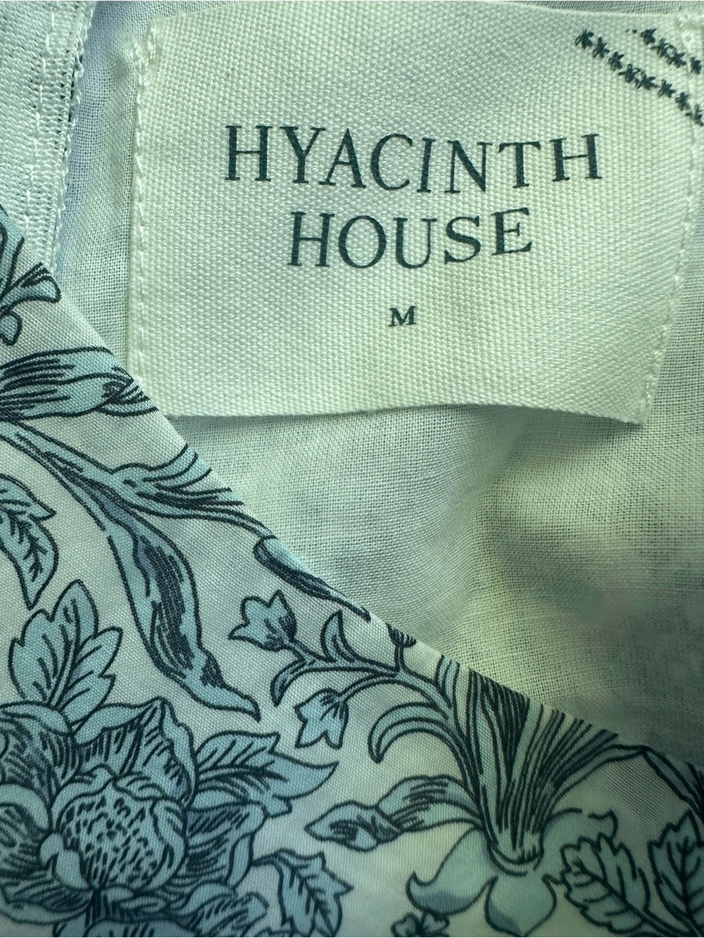 Tuckernuck Teresa Maxi dress. Blue/White floral. M. NWOT - Picture 8 of 10